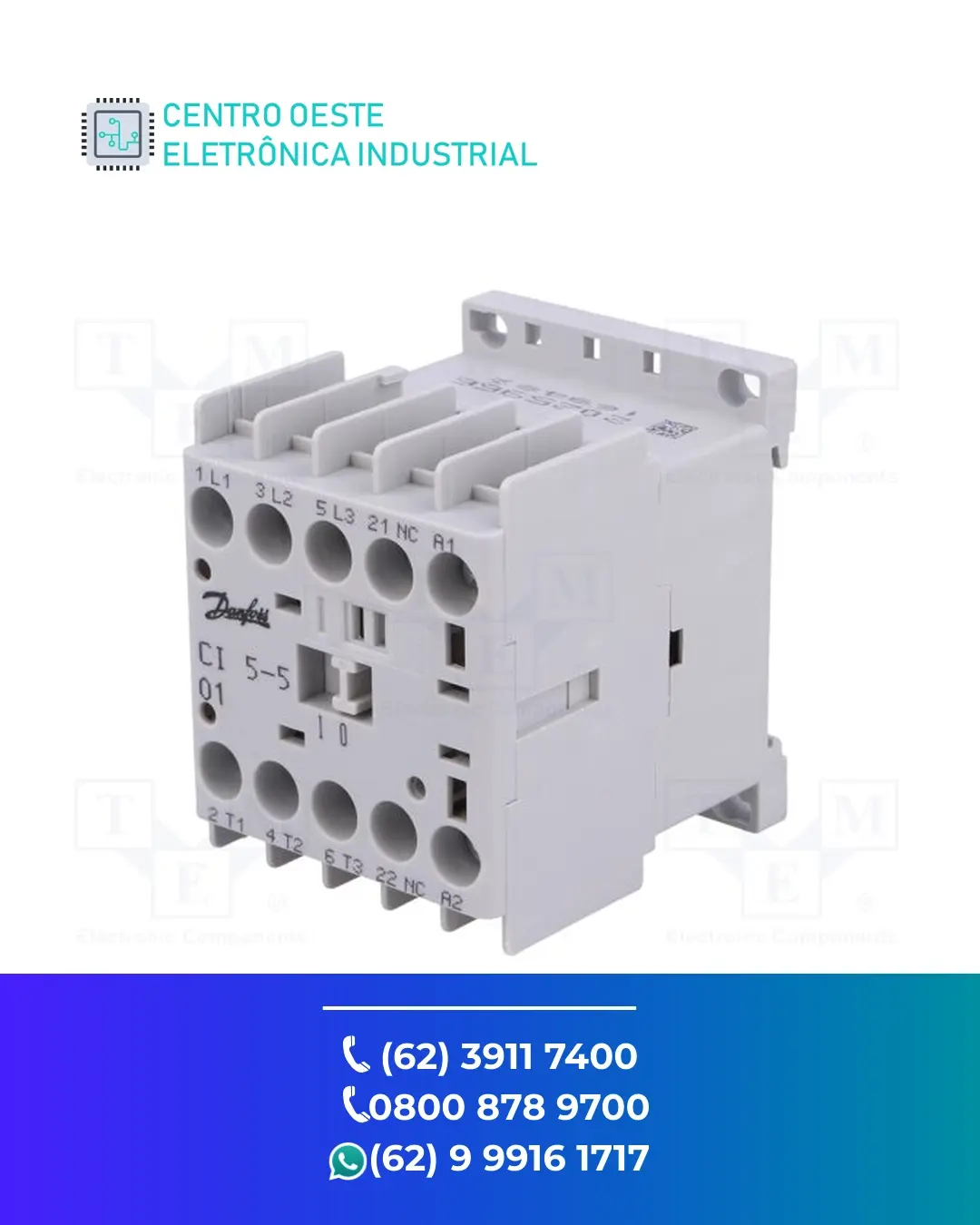 ASSISTÊNCIA TÉCNICA CONTATOR DANFOSS CI5 BRASIL