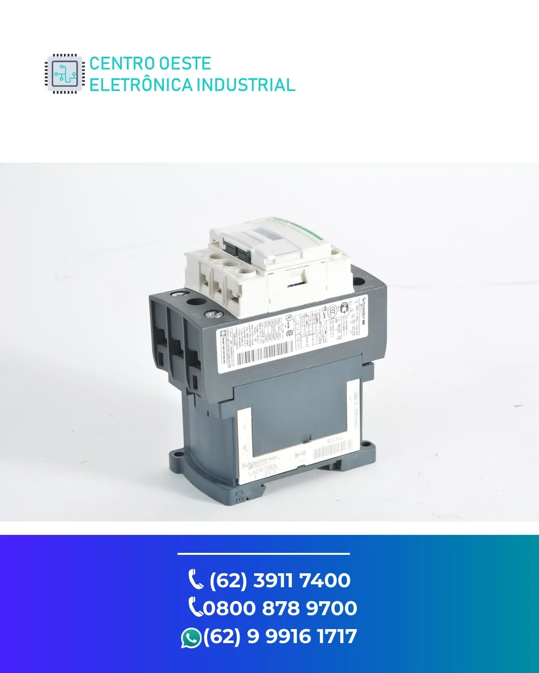 ASSISTÊNCIA TÉCNICA CONTATOR SCHNEIDER TESYS F GOIANIA