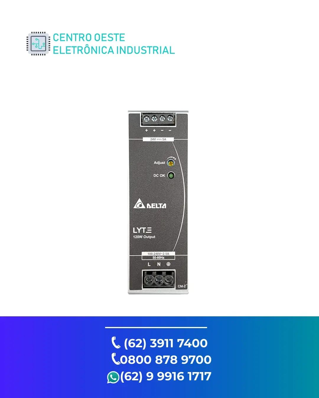 ASSISTÊNCIA TÉCNICA DE FONTE DELTA PMJ GOIÁS