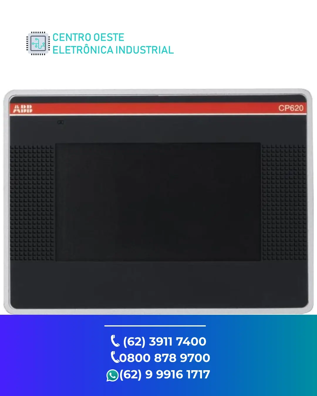ASSISTÊNCIA TÉCNICA DE IHM ABB CP620 BRASIL