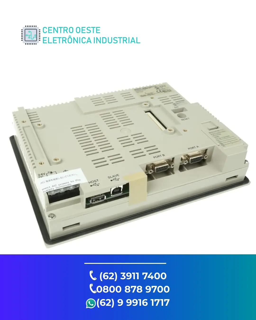 ASSISTÊNCIA TÉCNICA DE IHM OMRON NS8 GOIÁS
