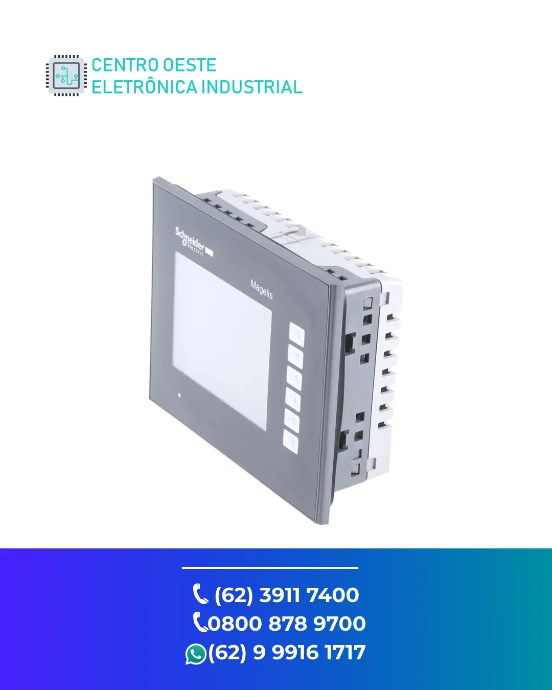 ASSISTÊNCIA TÉCNICA DE IHM SCHNEIDER MAGELIS GTO BRASIL