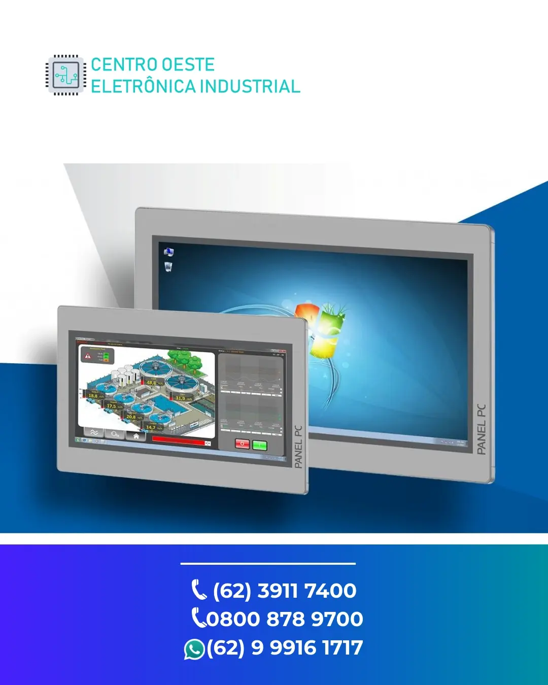 ASSISTÊNCIA TÉCNICA DE IHM YASKAWA V610 BRASIL