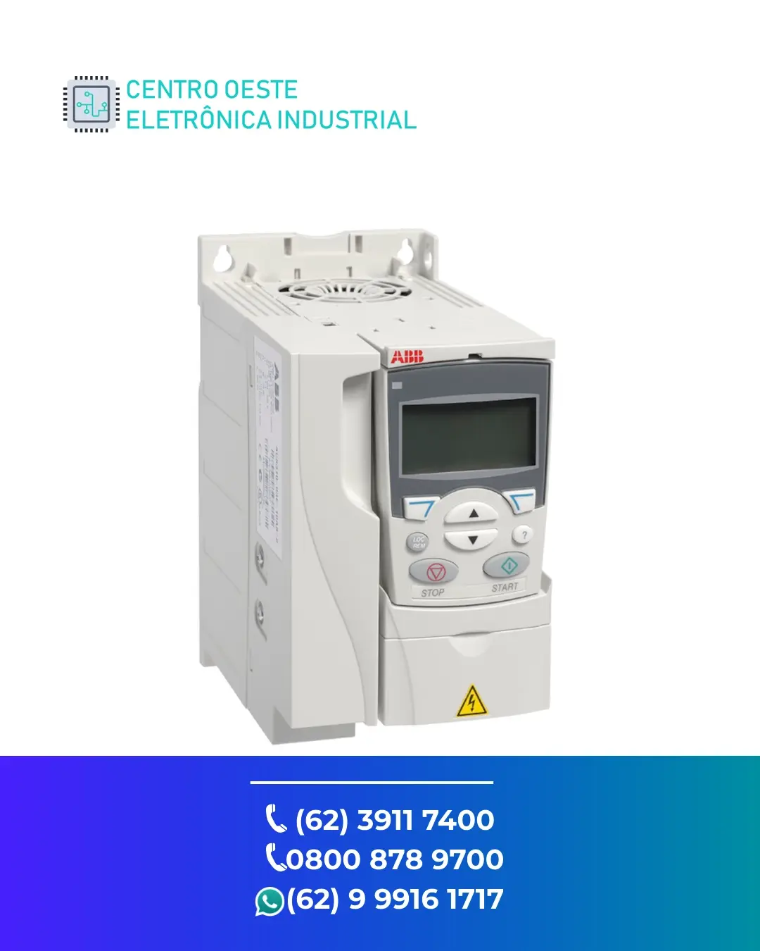 ASSISTÊNCIA TÉCNICA DE INVERSOR ABB ACS310 GOIÁS