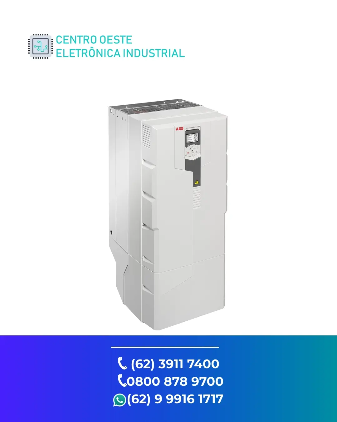 ASSISTÊNCIA TÉCNICA DE INVERSOR ABB ACS355 GOIANIA