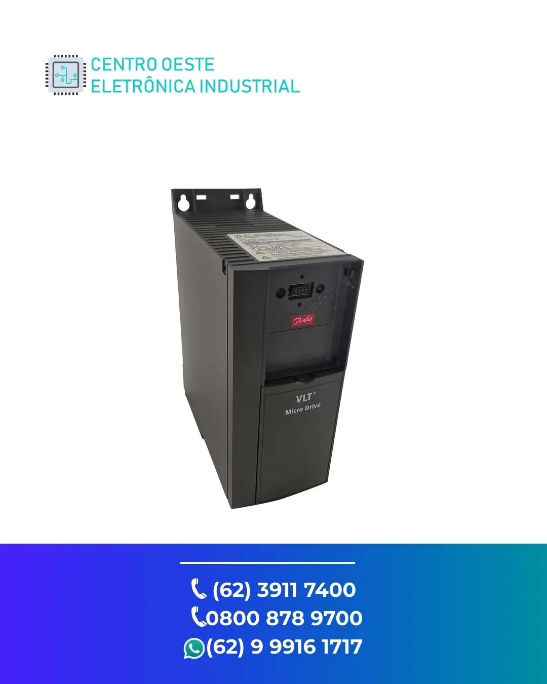ASSISTÊNCIA TÉCNICA DE INVERSOR DANFOSS FCM300 BRASIL