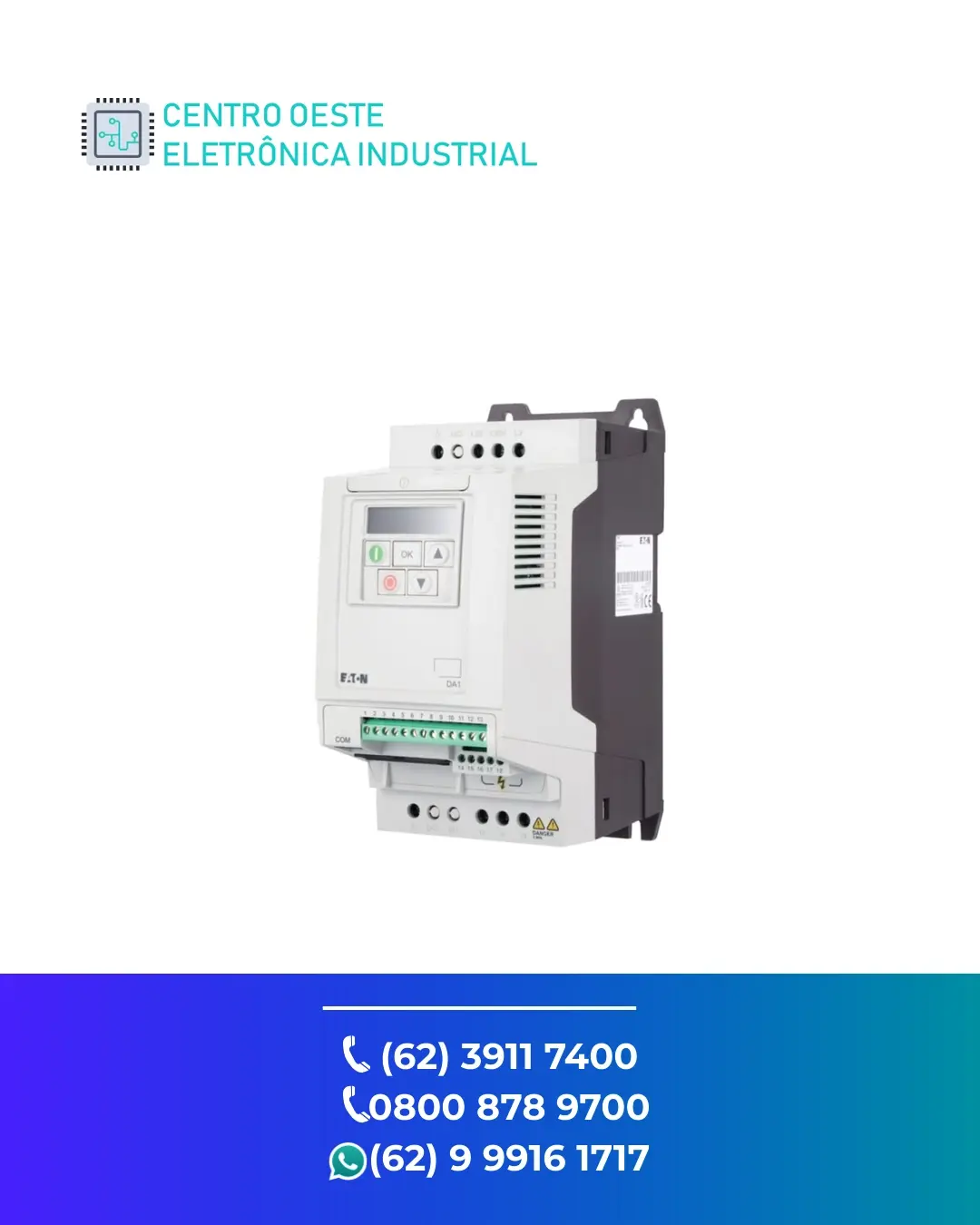 ASSISTÊNCIA TÉCNICA DE INVERSOR EATON DA1 GOIANIA