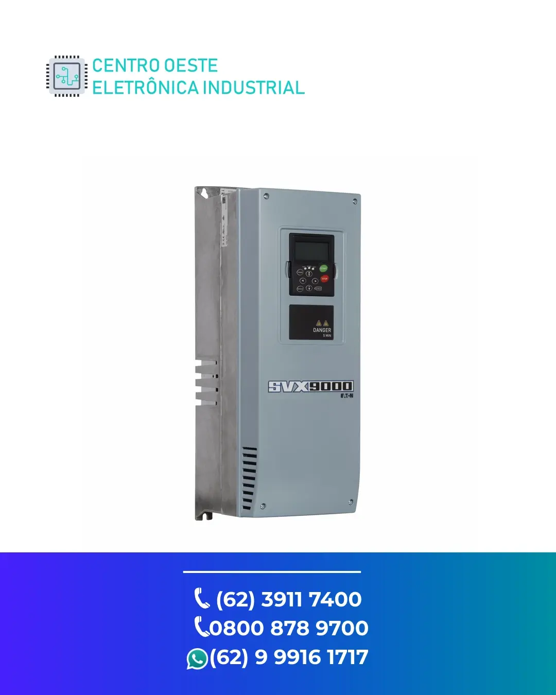 ASSISTÊNCIA TÉCNICA DE INVERSOR EATON SVX9000 GOIÁS