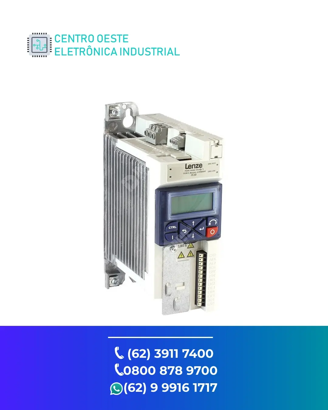 ASSISTÊNCIA TÉCNICA DE INVERSOR LENZE I500 GOIÁS