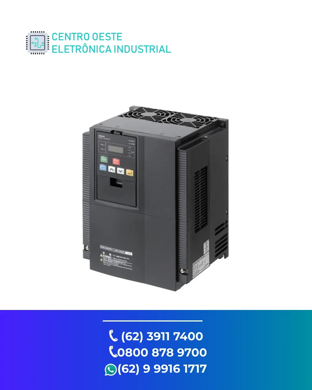 ASSISTÊNCIA TÉCNICA DE INVERSOR OMRON RX GOIANIA
