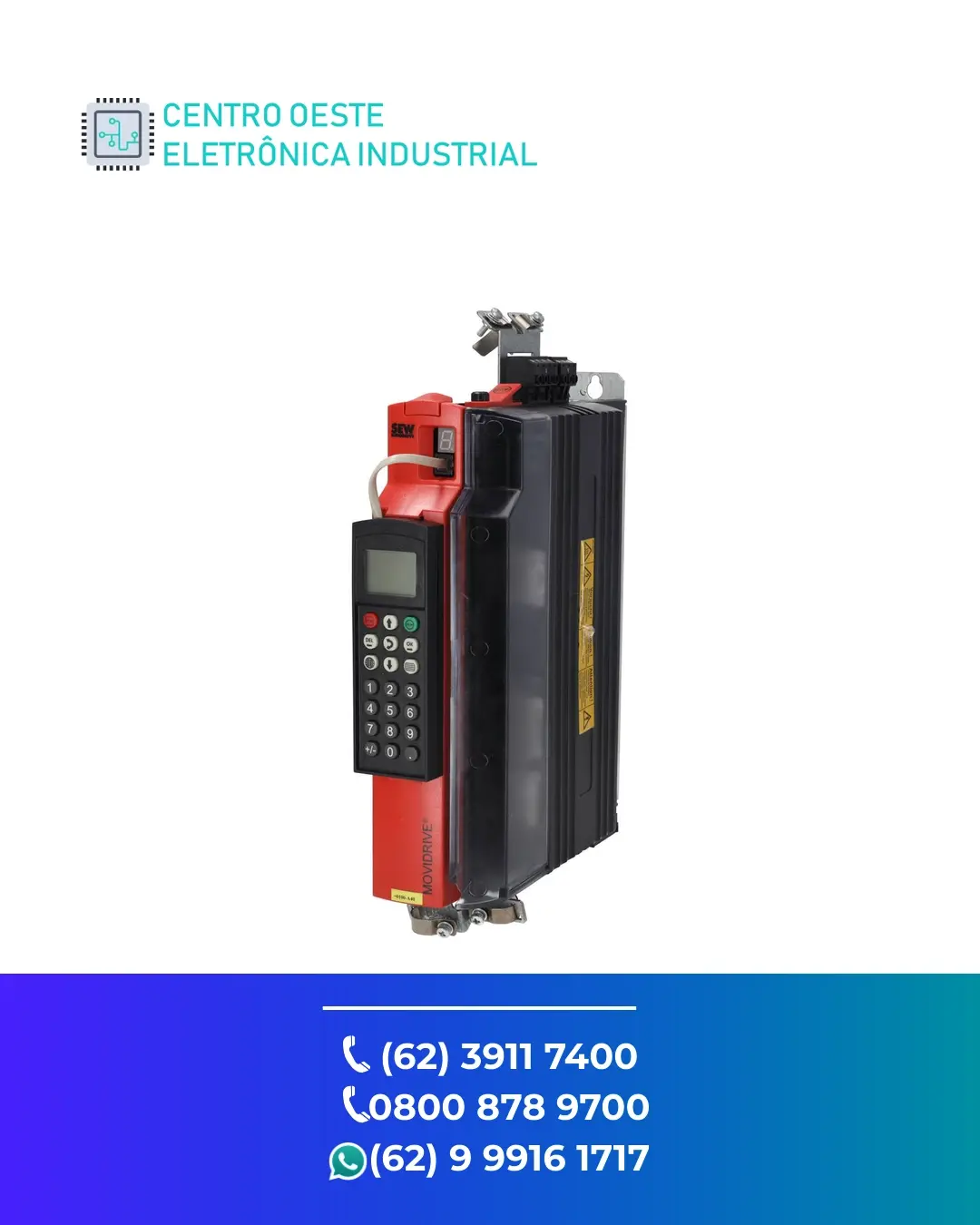 ASSISTÊNCIA TÉCNICA DE INVERSOR SEW EURODRIVE MOVIDRIVE MDX61 GOIÁS