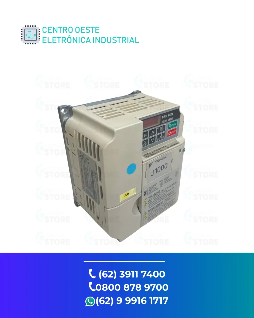 ASSISTÊNCIA TÉCNICA DE INVERSOR YASKAWA J1000 GOIANIA