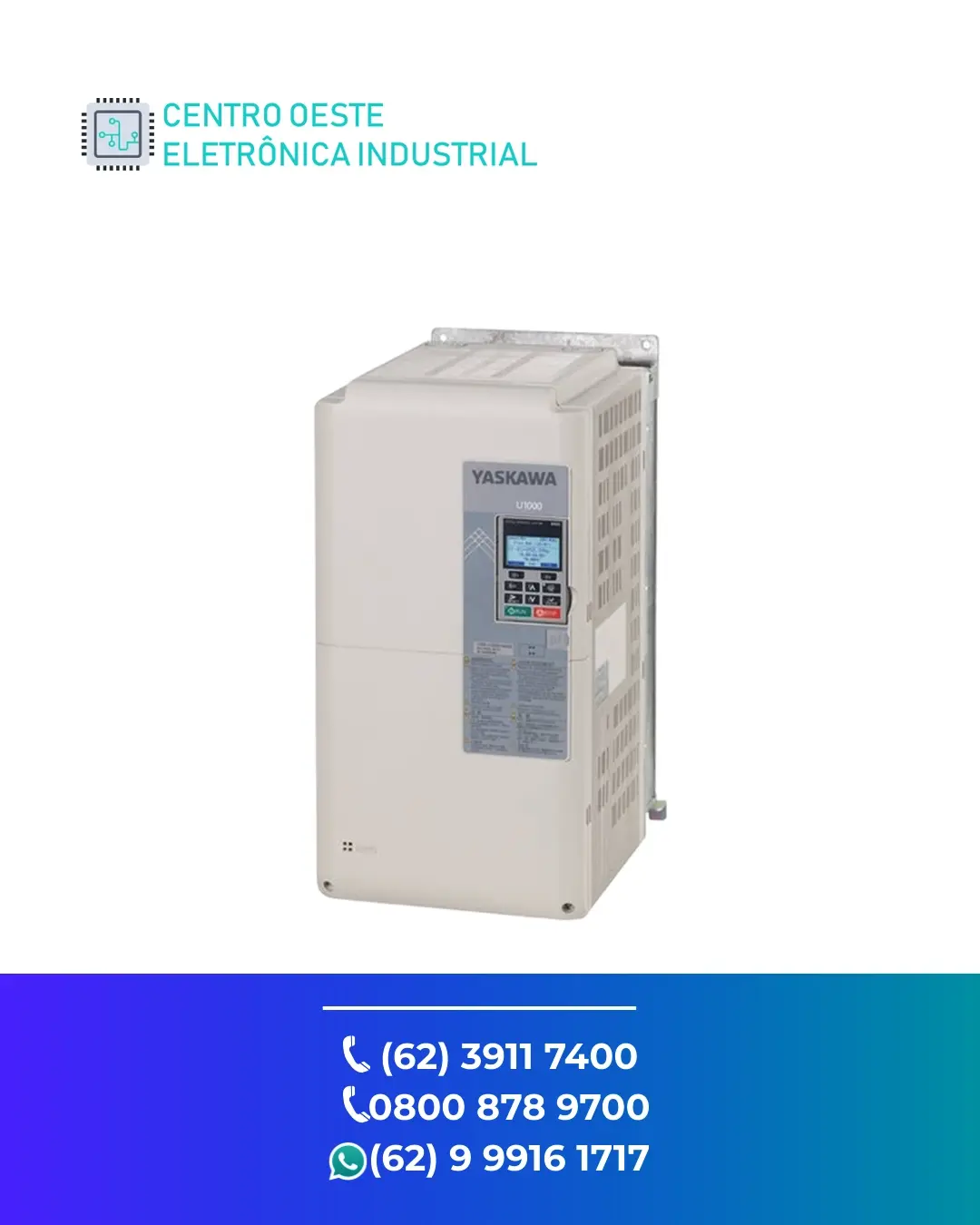 ASSISTÊNCIA TÉCNICA DE INVERSOR YASKAWA U1000 BRASIL