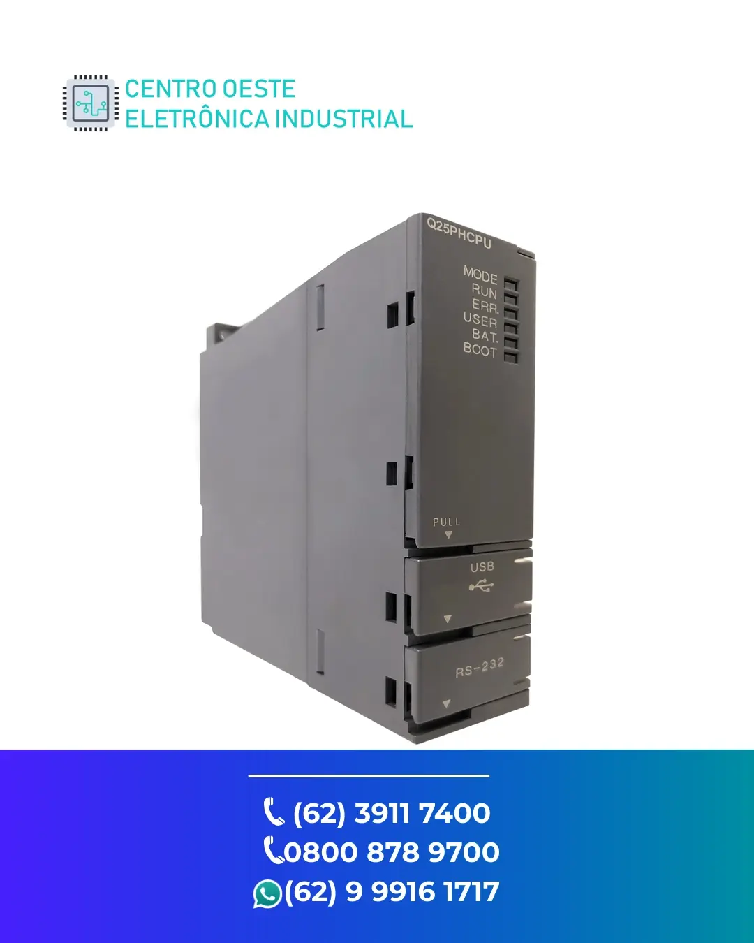 ASSISTÊNCIA TÉCNICA DE PLC MITSUBISHI Q25 BRASIL