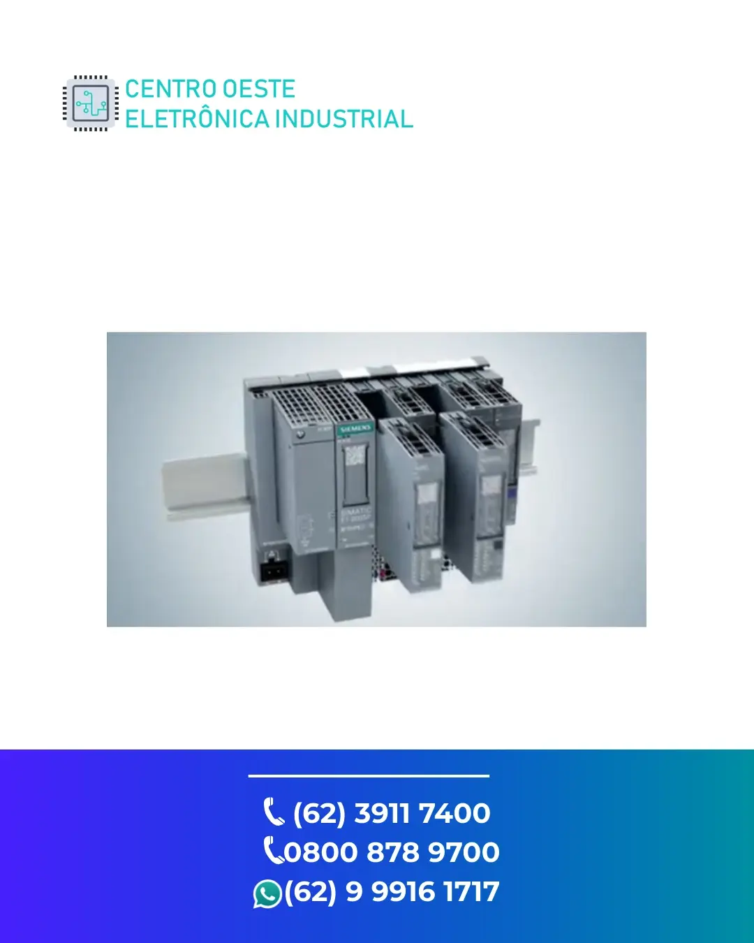 ASSISTÊNCIA TÉCNICA DE PLC SIEMENS ET200ECO GOIANIA