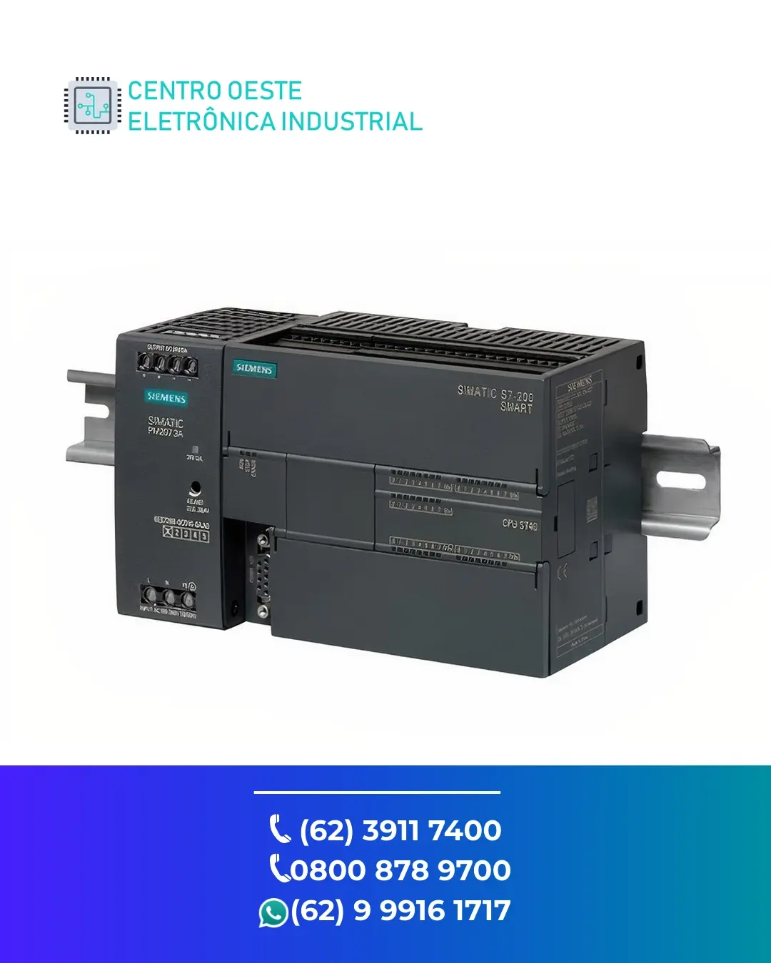 ASSISTÊNCIA TÉCNICA DE PLC SIEMENS S7 200 GOIÁS