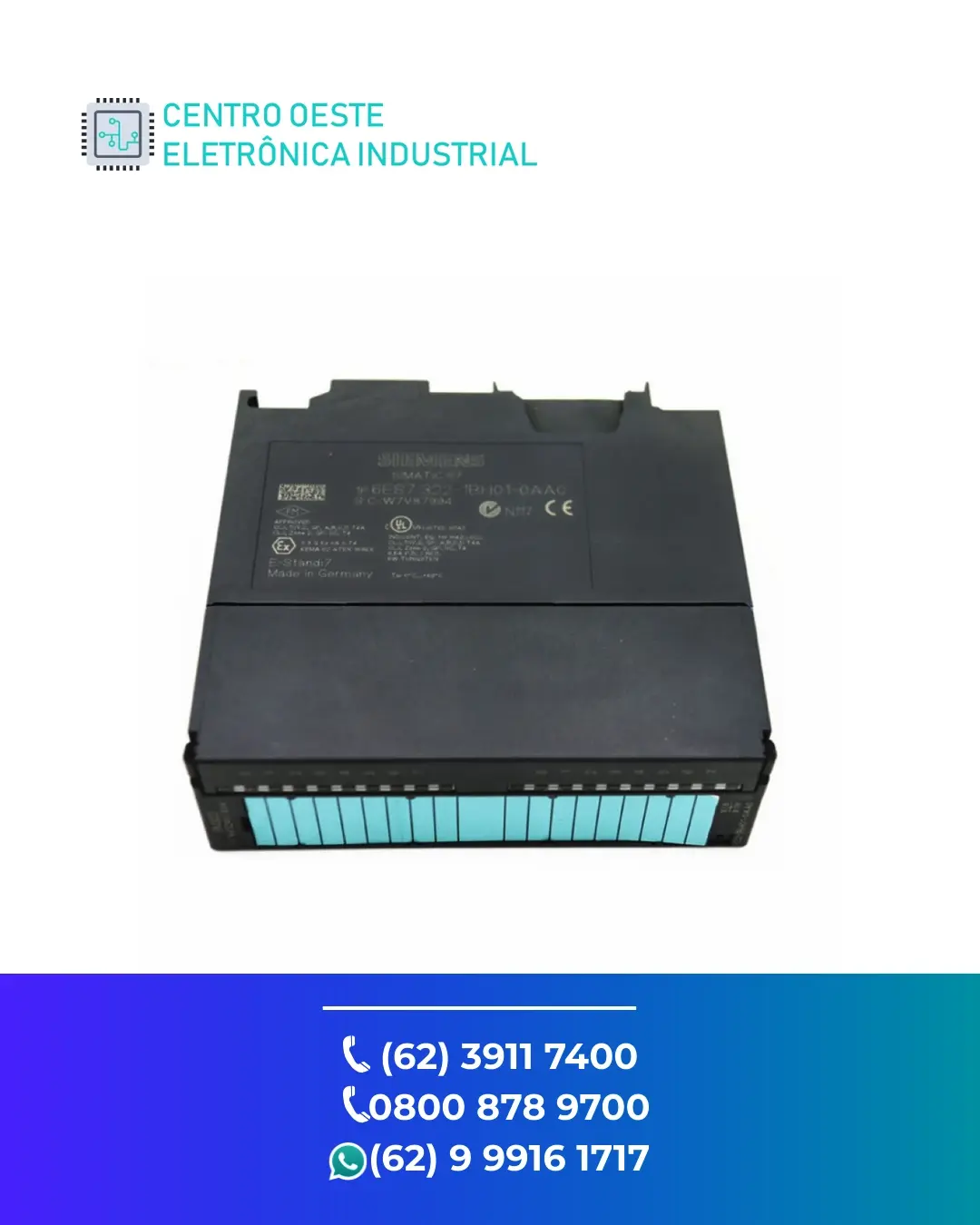 ASSISTÊNCIA TÉCNICA DE PLC SIEMENS S7 300 GOIÁS