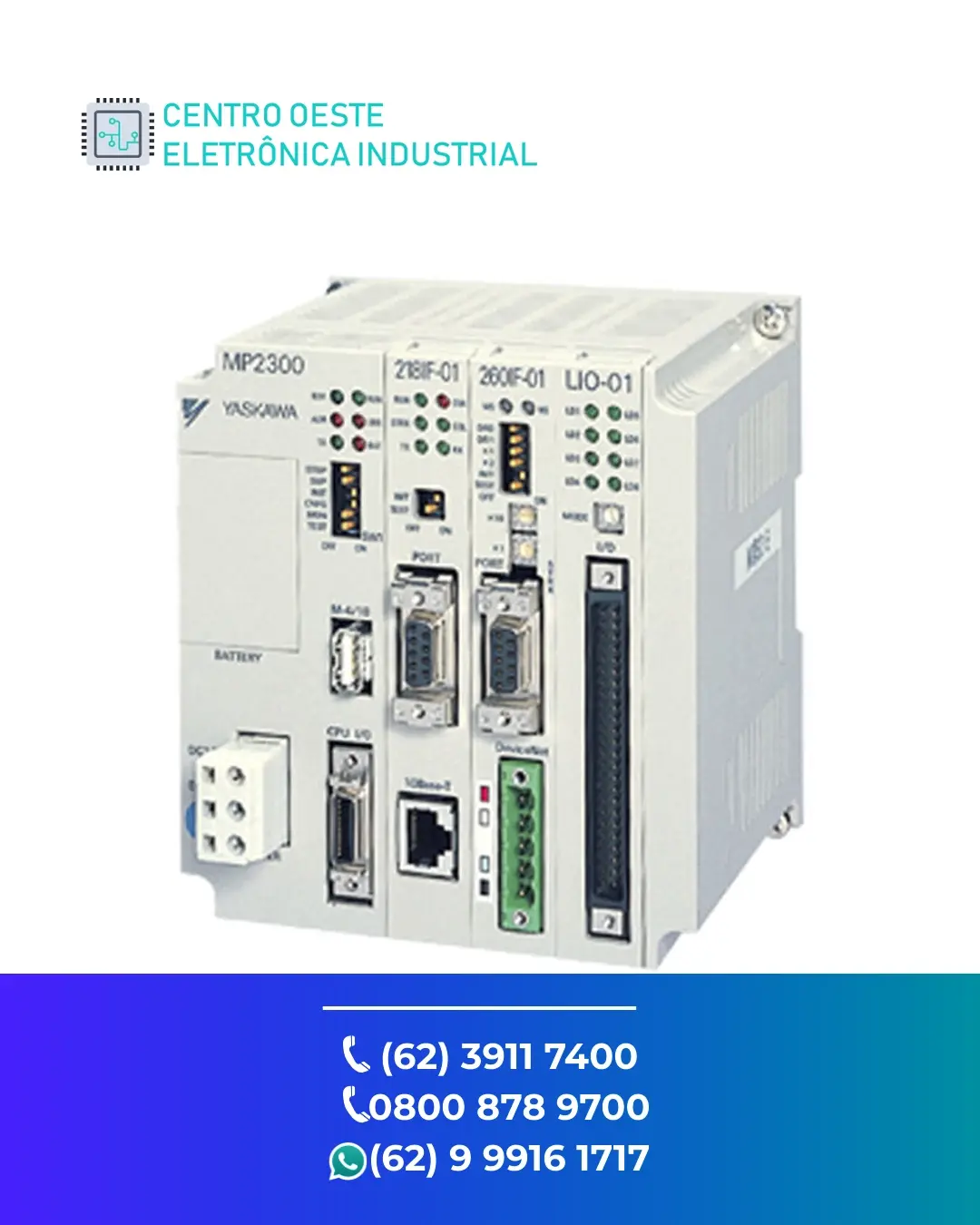 ASSISTÊNCIA TÉCNICA DE PLC YASKAWA MP2300 BRASIL
