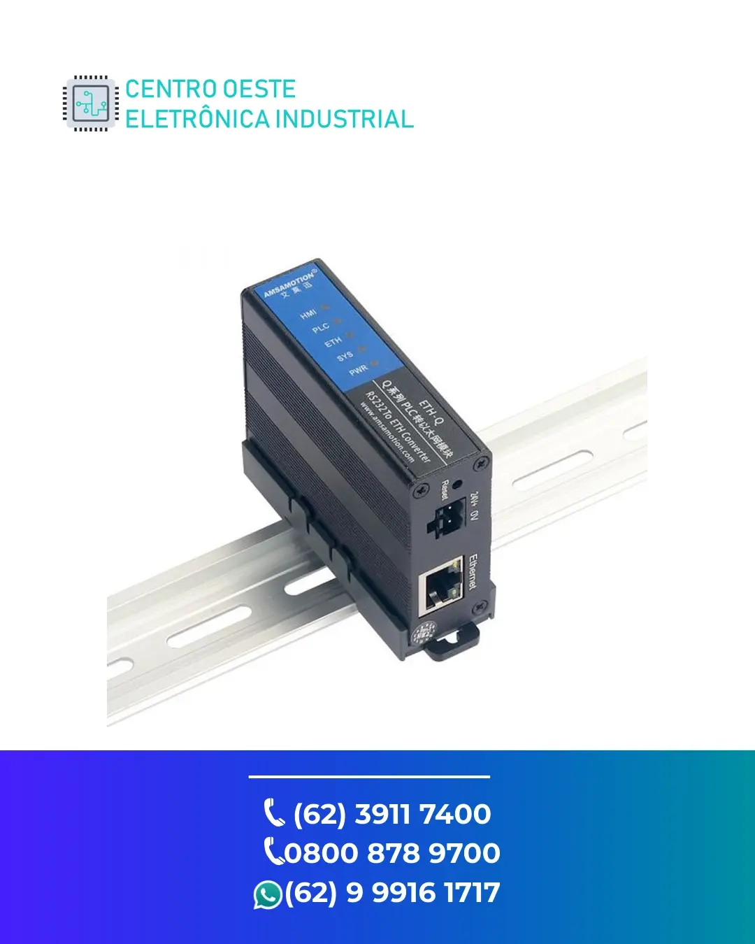 ASSISTÊNCIA TÉCNICA DE REDE MITSUBISHI ETHERNET IP BRASIL