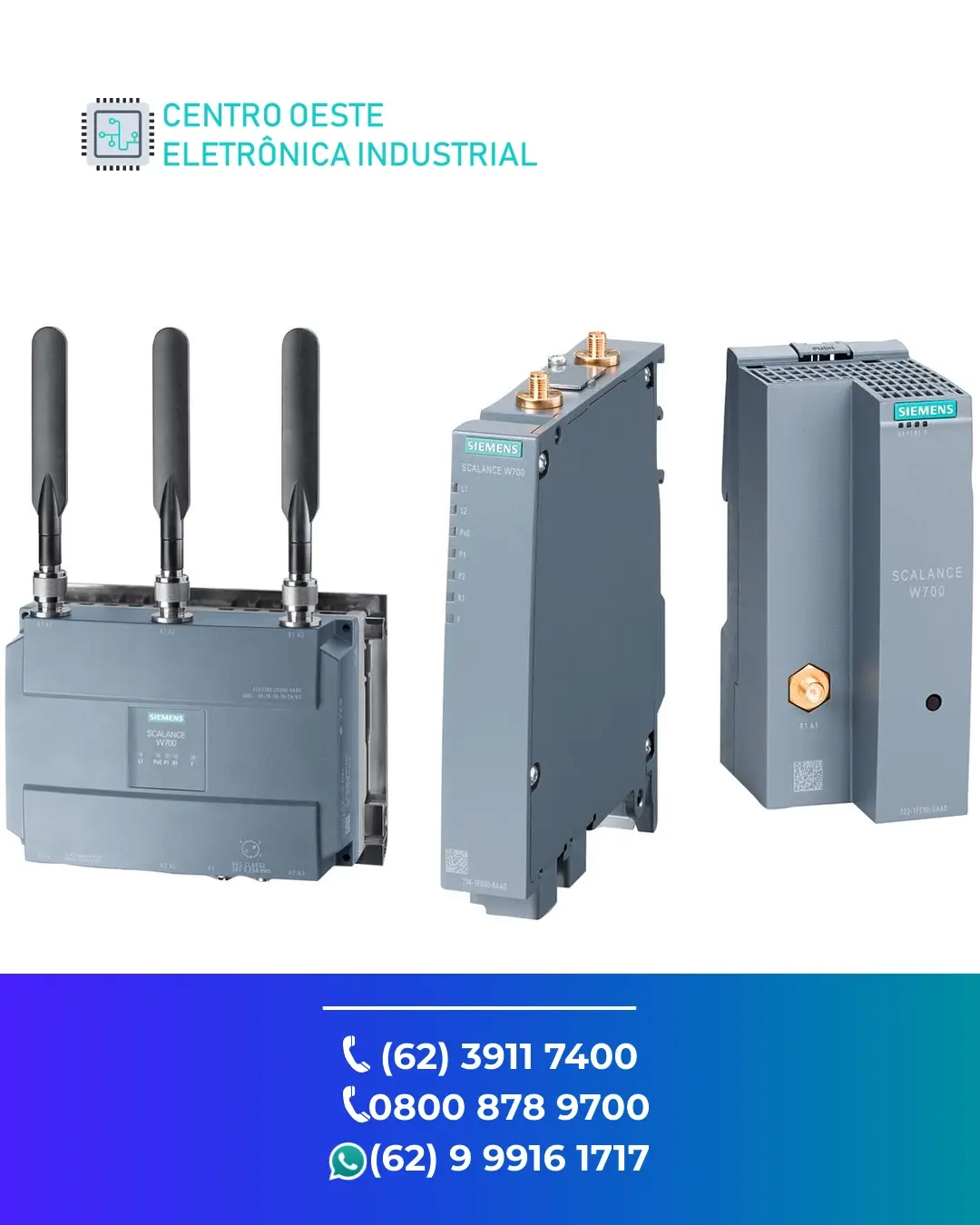 ASSISTÊNCIA TÉCNICA DE REDE SIEMENS SCALANCE W GOIANIA