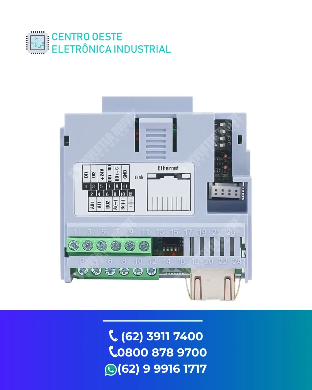ASSISTÊNCIA TÉCNICA DE REDE WEG ETHERNET IP BRASIL