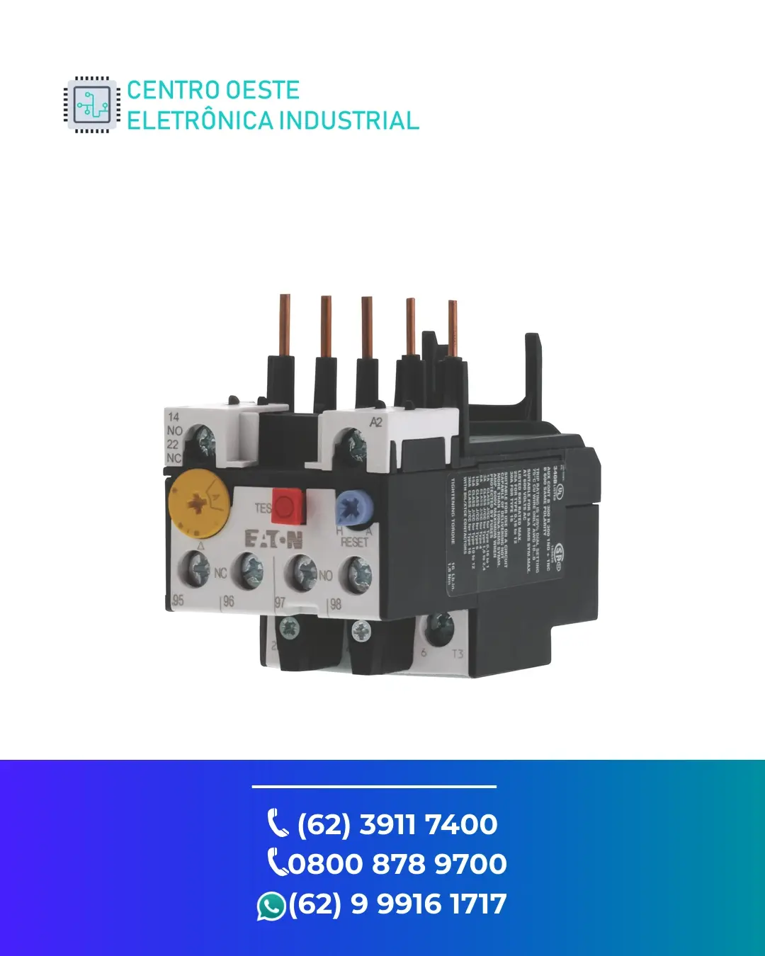 ASSISTÊNCIA TÉCNICA DE RELE PROTECAO EATON EMR4 BRASIL