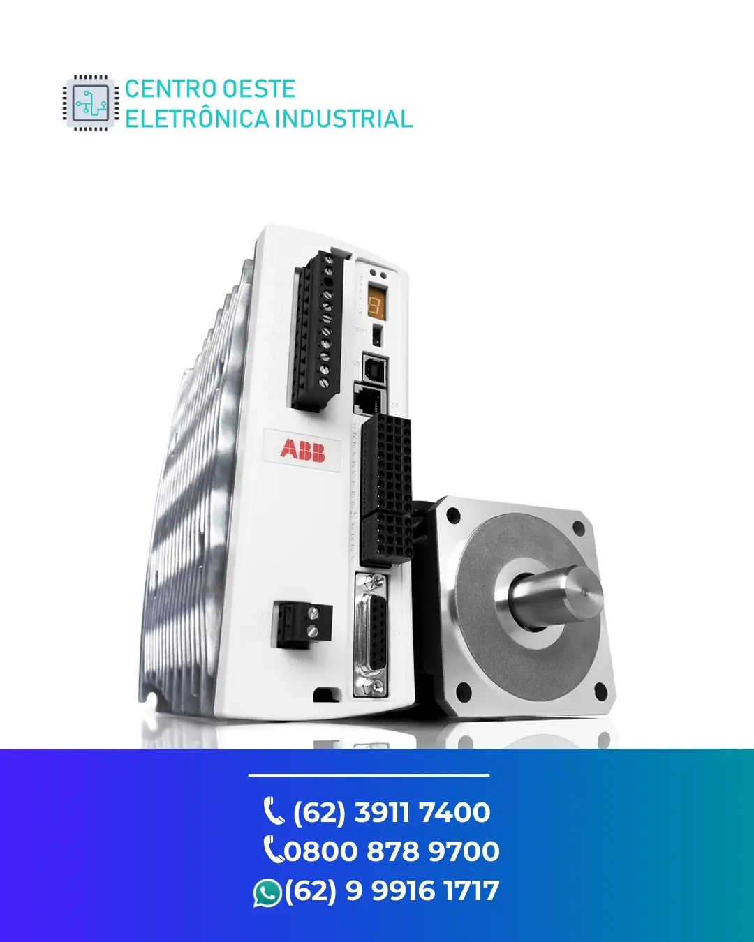 ASSISTÊNCIA TÉCNICA DE SERVO DRIVE ABB MICROFLEX GOIANIA