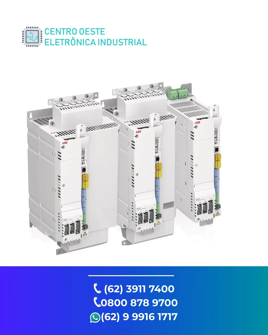 ASSISTÊNCIA TÉCNICA DE SERVO DRIVE ABB MOTIFLEX BRASIL