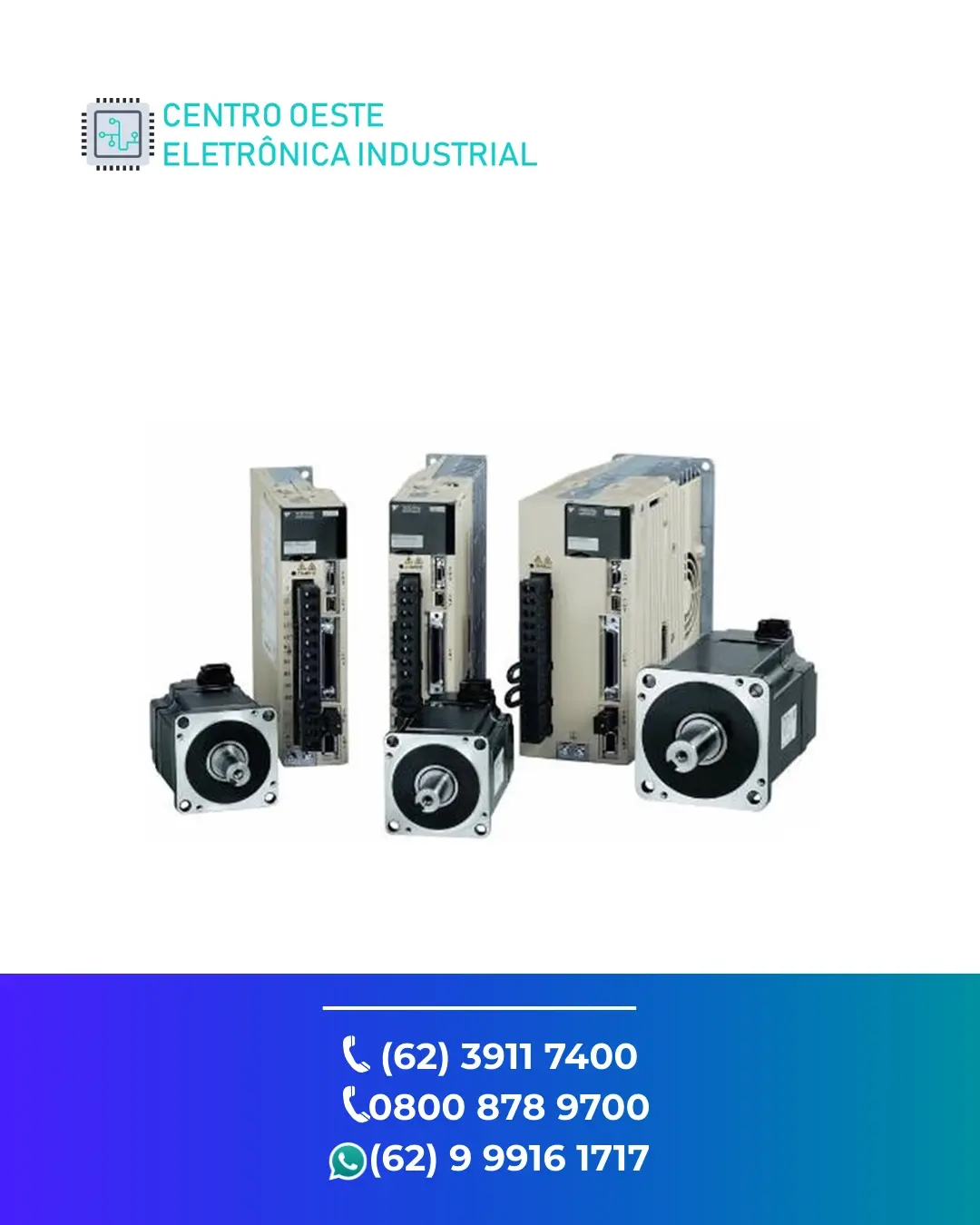 ASSISTÊNCIA TÉCNICA DE SERVO DRIVE YASKAWA SERVOPACK GOIÁS