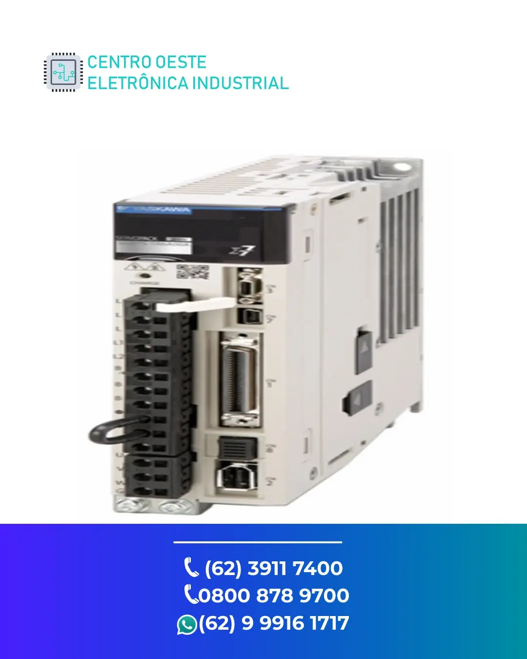 ASSISTÊNCIA TÉCNICA DE SERVO DRIVE YASKAWA SGDXS GOIANIA