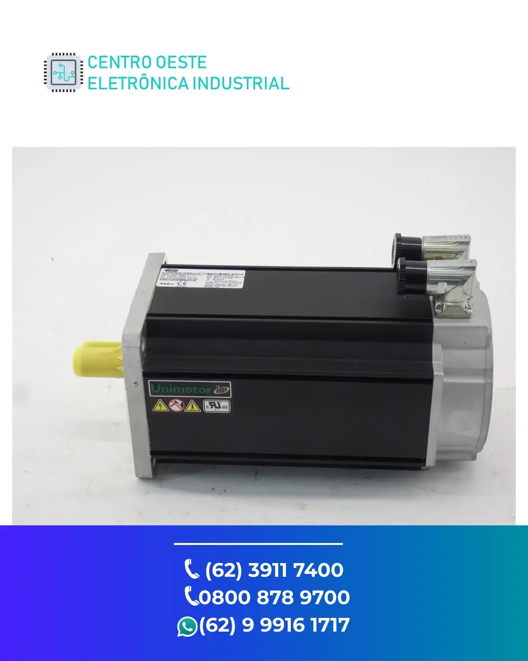 ASSISTÊNCIA TÉCNICA DE SERVO MOTOR CONTROL TECHNIQUES UNIMOTOR FM GOIANIA