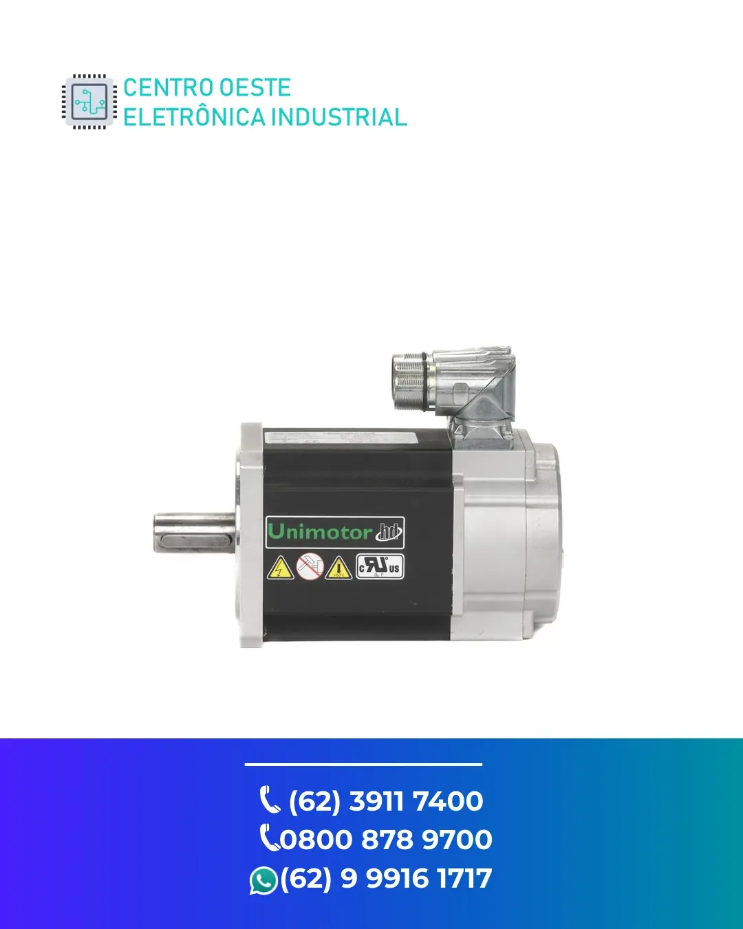 ASSISTÊNCIA TÉCNICA DE SERVO MOTOR CONTROL TECHNIQUES UNIMOTOR HD BRASIL
