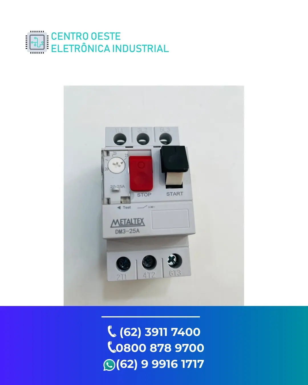 ASSISTÊNCIA TÉCNICA DISJUNTOR MOTOR DELTA MMS BRASIL