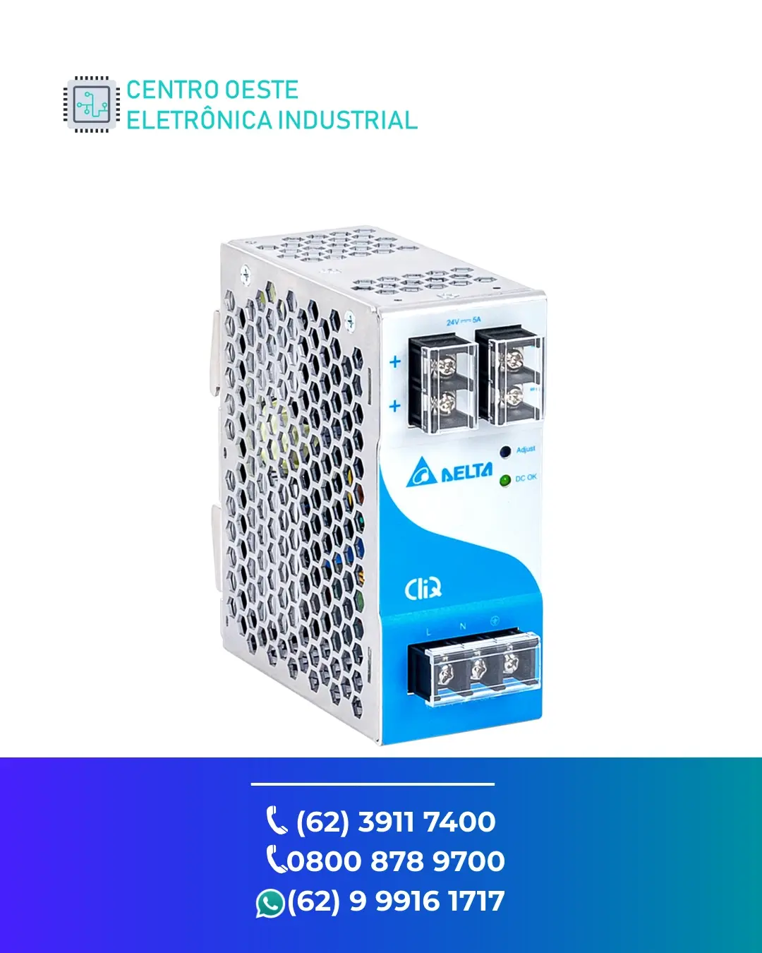 ASSISTÊNCIA TÉCNICA FONTE DELTA CLIQ BRASIL