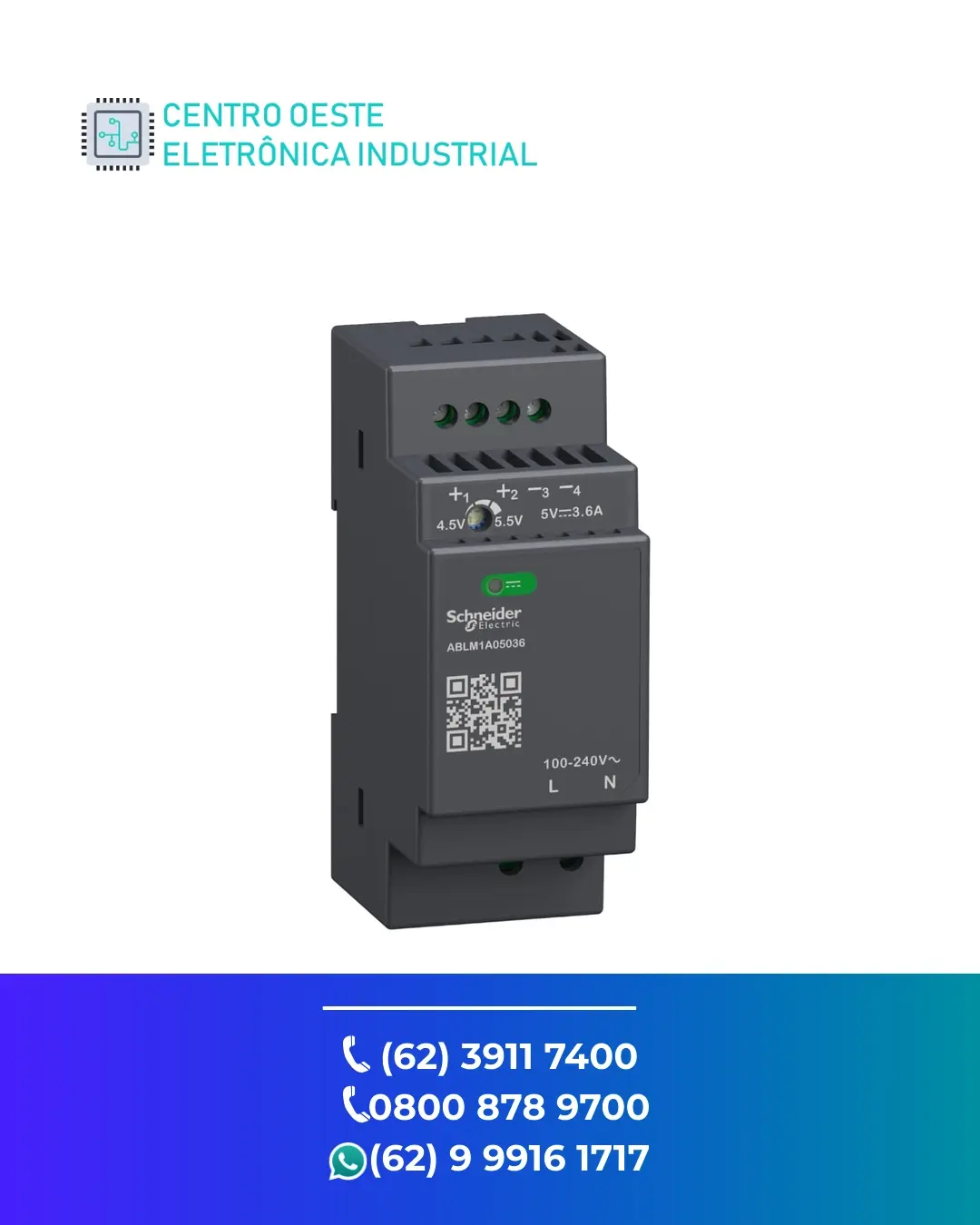 ASSISTÊNCIA TÉCNICA FONTE SCHNEIDER MODULAR B GOIÁS