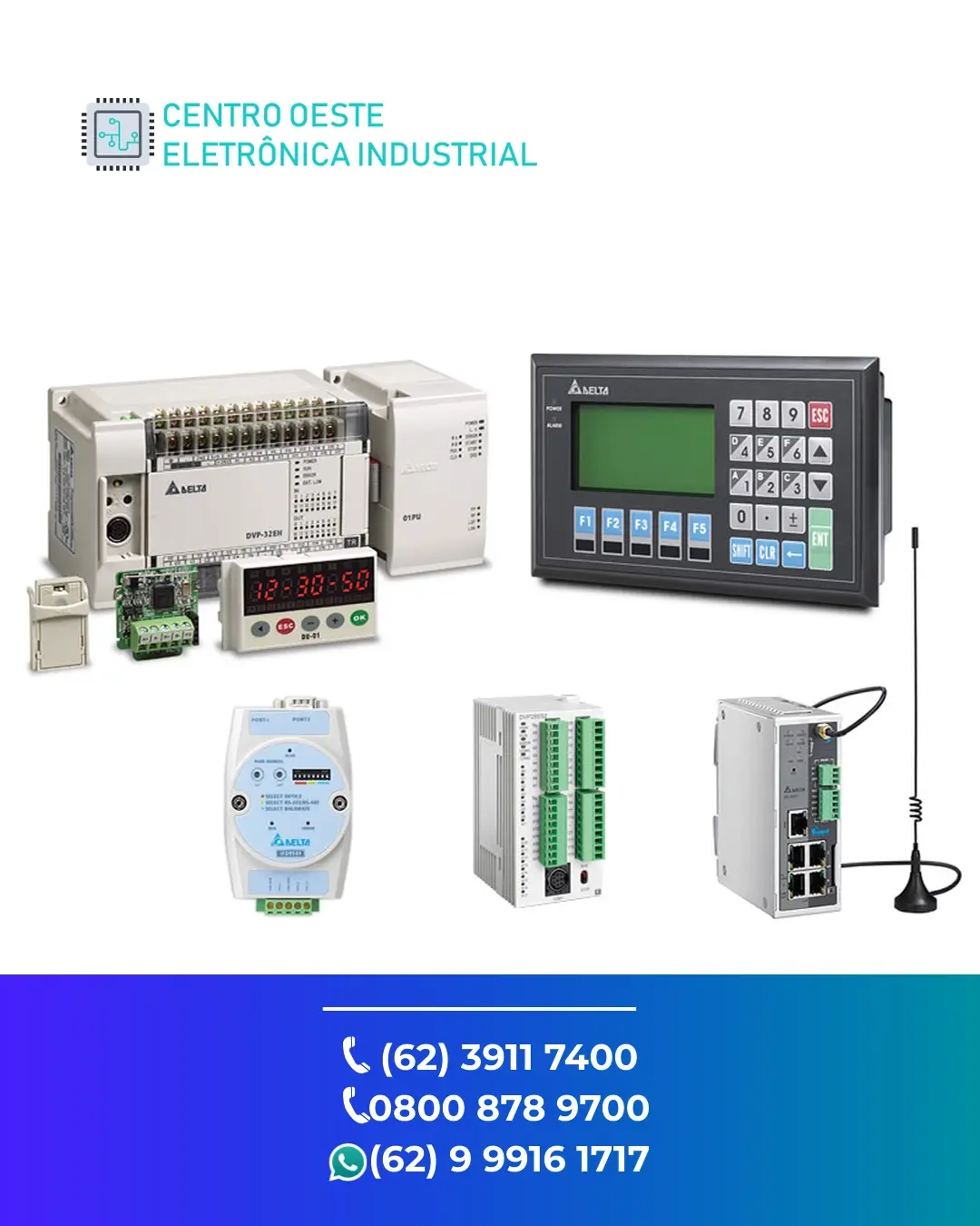 ASSISTÊNCIA TÉCNICA IHM DELTA DIAVIEW GOIANIA