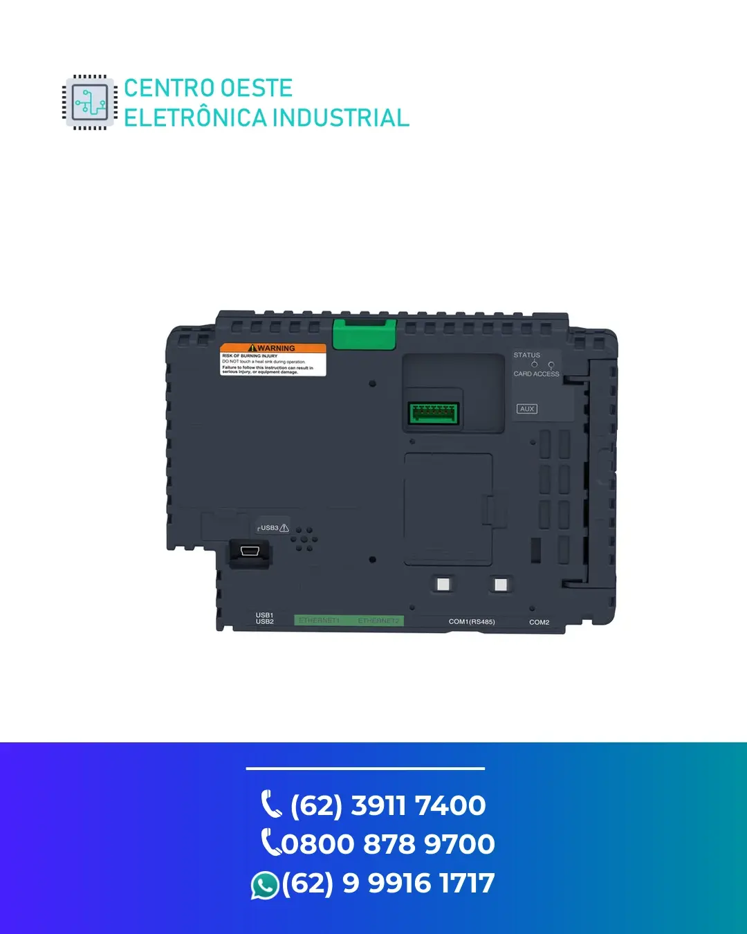 ASSISTÊNCIA TÉCNICA IHM SCHNEIDER HARMONY GTU BRASIL