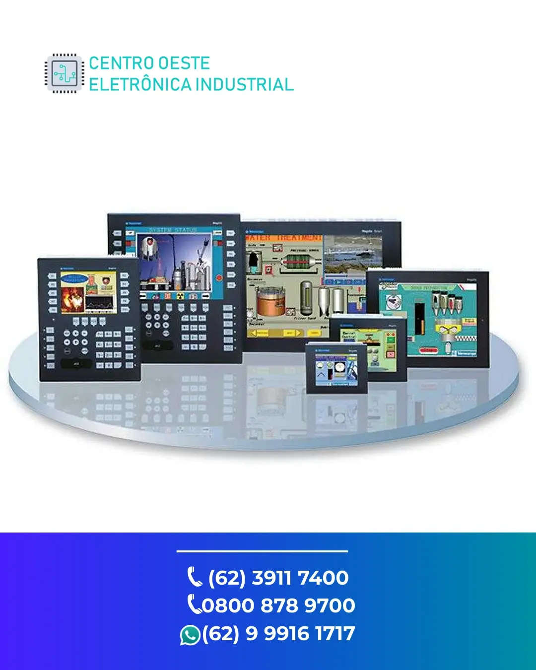 ASSISTÊNCIA TÉCNICA IHM SCHNEIDER MAGELIS XBTGT GOIANIA