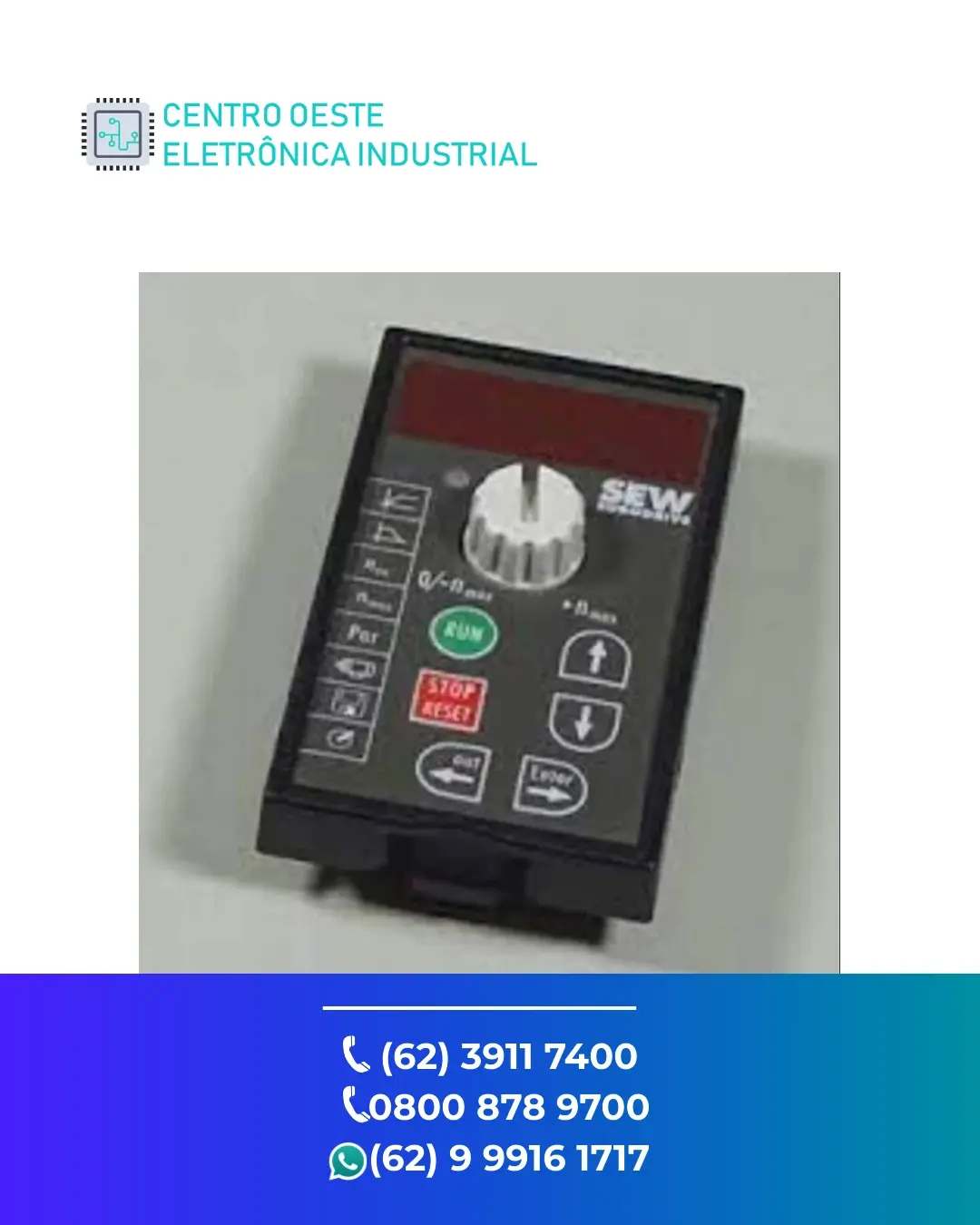 ASSISTÊNCIA TÉCNICA IHM SEW EURODRIVE OPERATOR PANEL GOIÁS