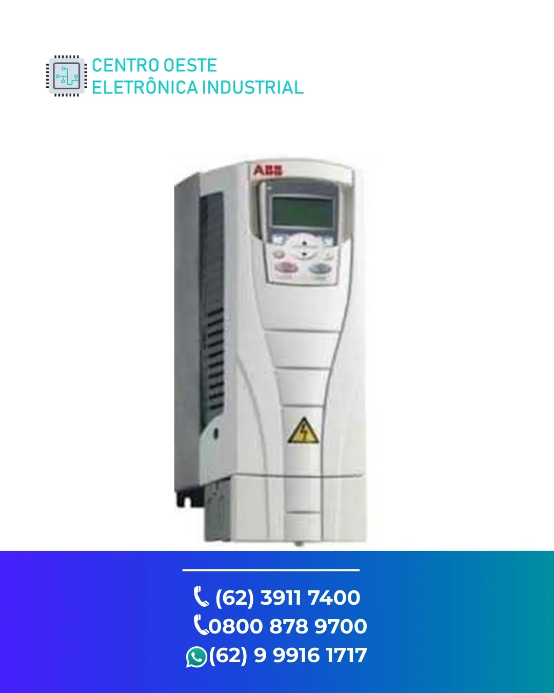 ASSISTÊNCIA TÉCNICA INVERSOR ABB ACS55 BRASIL