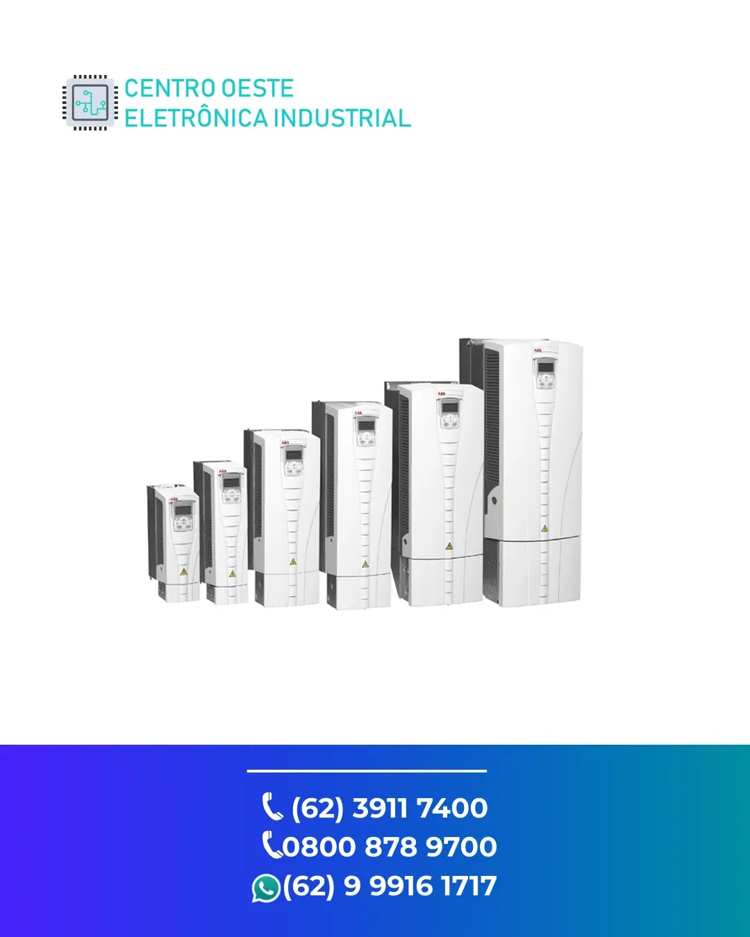 ASSISTÊNCIA TÉCNICA INVERSOR ABB MACHINERY DRIVE BRASIL
