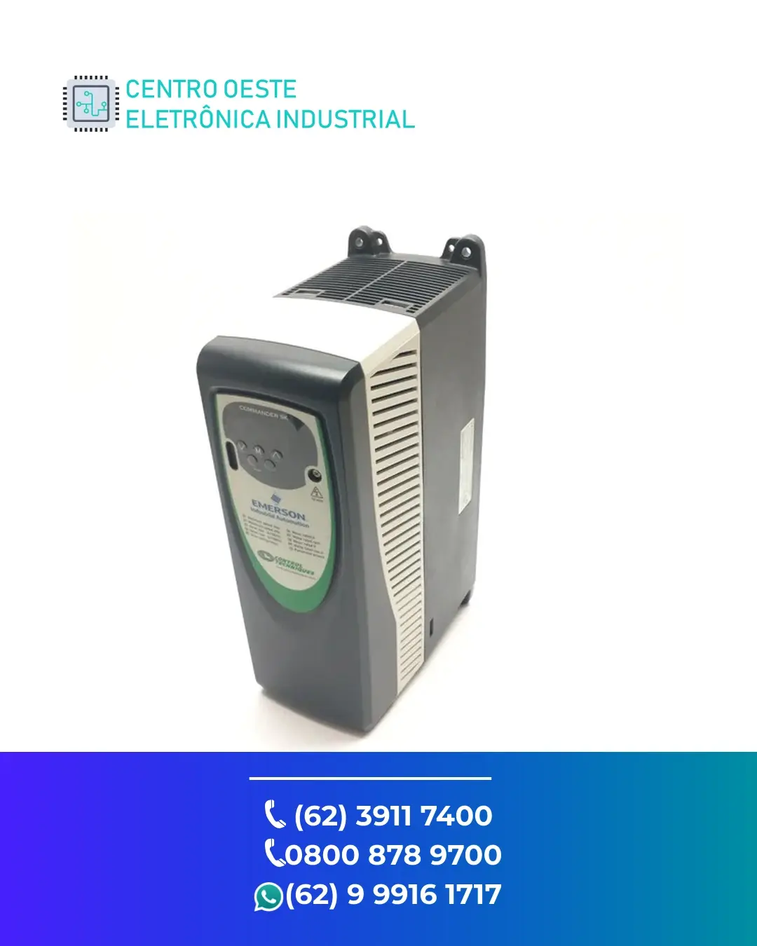 ASSISTÊNCIA TÉCNICA INVERSOR CONTROL TECHNIQUES COMMANDER ID300 BRASIL