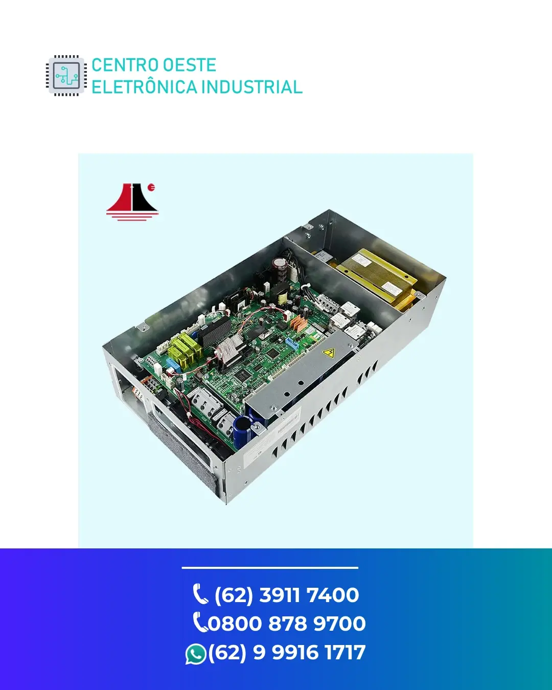 ASSISTÊNCIA TÉCNICA INVERSOR CONTROL TECHNIQUES LIFT CONTROLLER GOIANIA