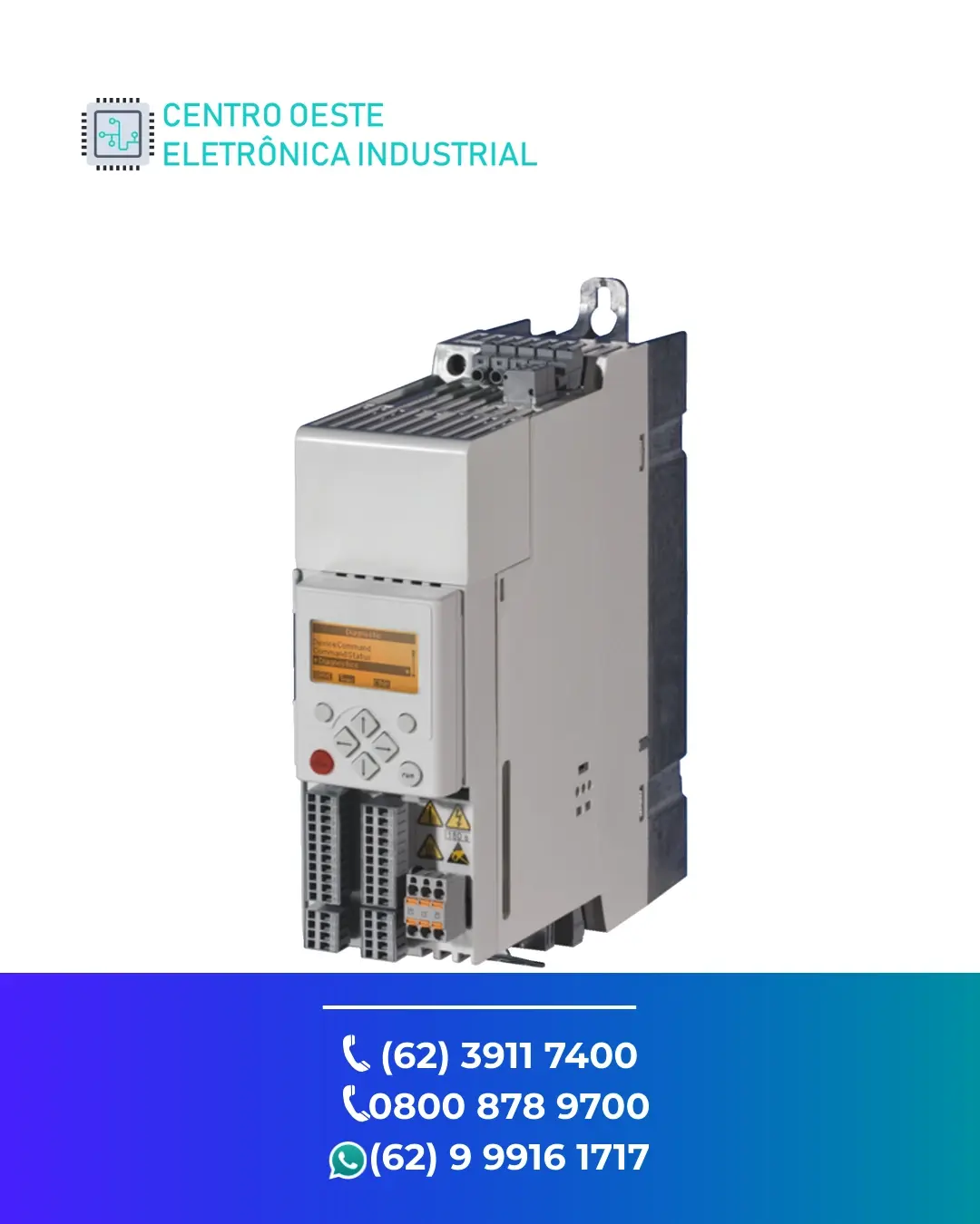 ASSISTÊNCIA TÉCNICA INVERSOR LENZE 8400 TOPLINE BRASIL