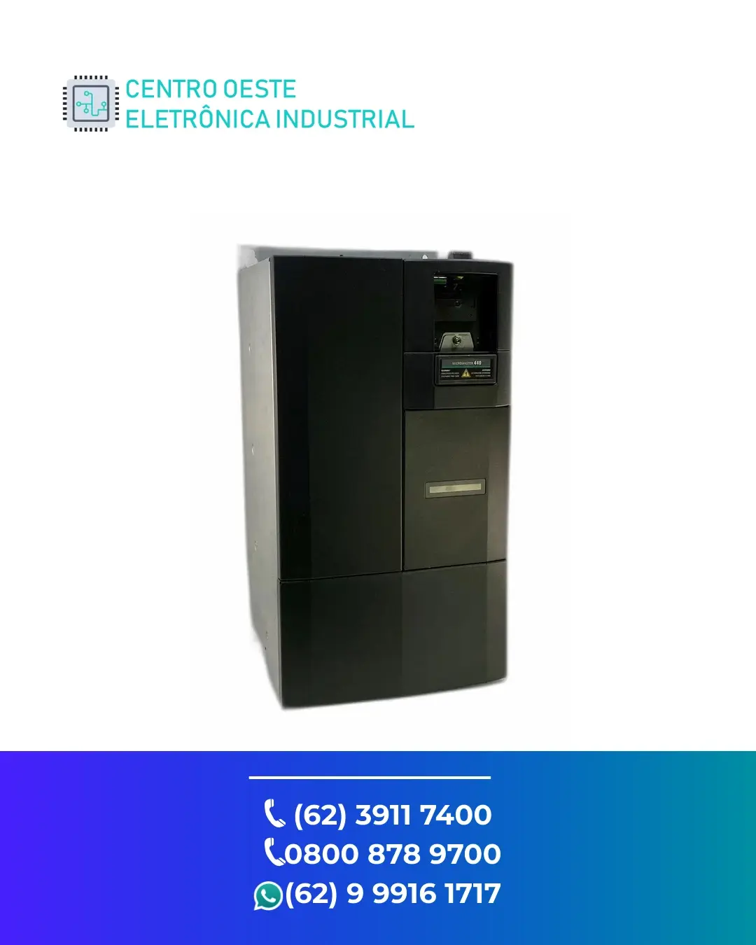ASSISTÊNCIA TÉCNICA INVERSOR SIEMENS MICROMASTER 440 GOIÁS