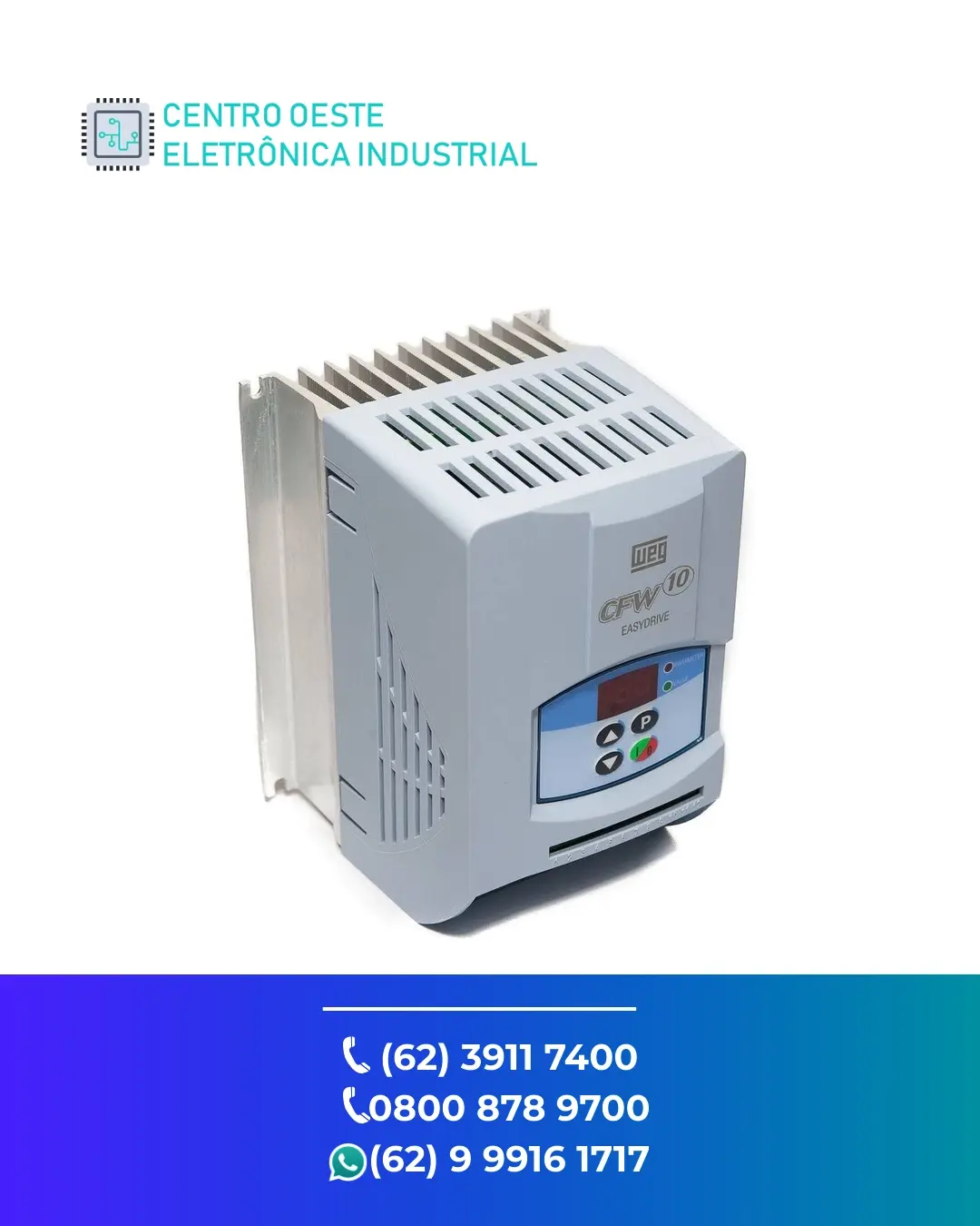 ASSISTÊNCIA TÉCNICA INVERSOR WEG CFW10 BRASIL