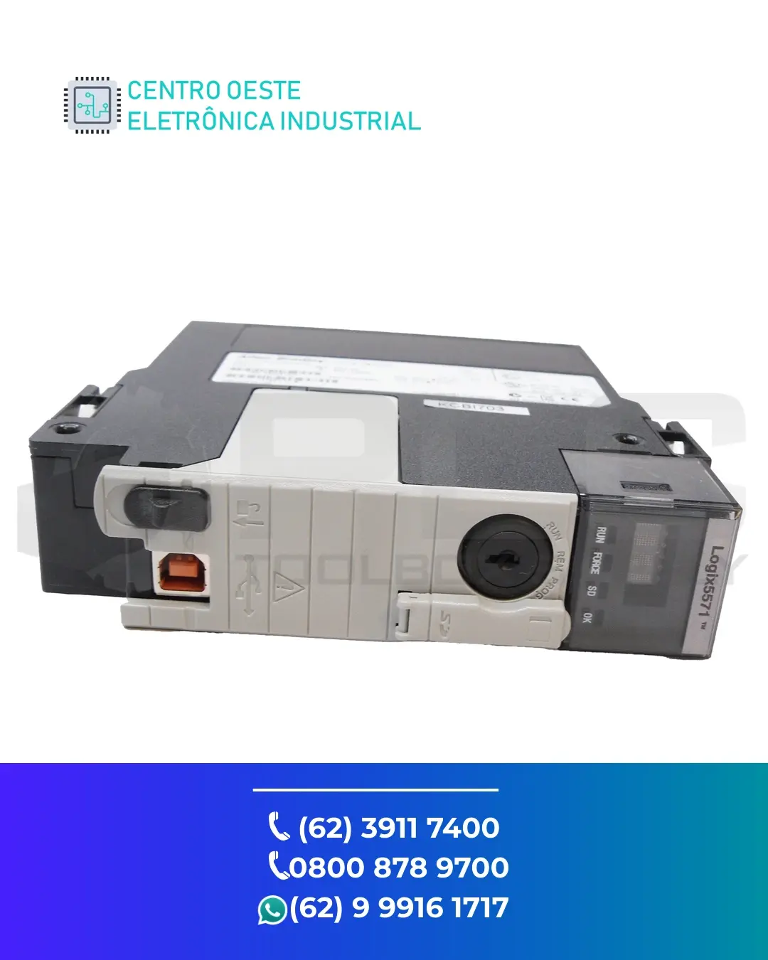 ASSISTÊNCIA TÉCNICA PLC ALLEN BRADLEY CONTROLLOGIX L71 BRASIL