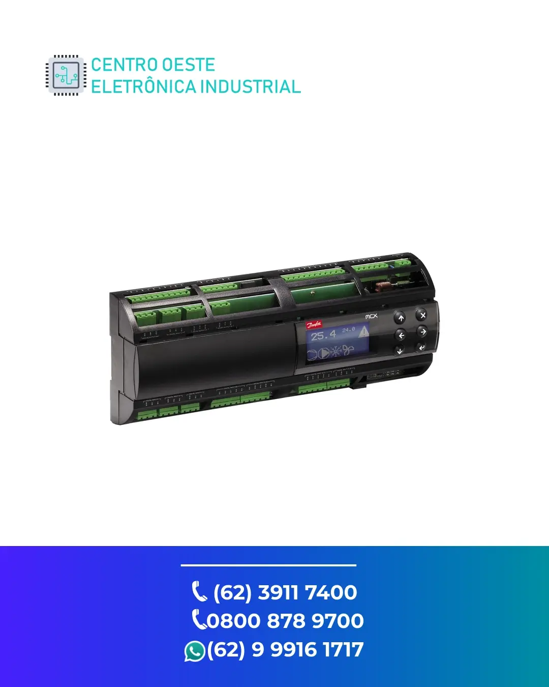 ASSISTÊNCIA TÉCNICA PLC DANFOSS MCX15B GOIANIA