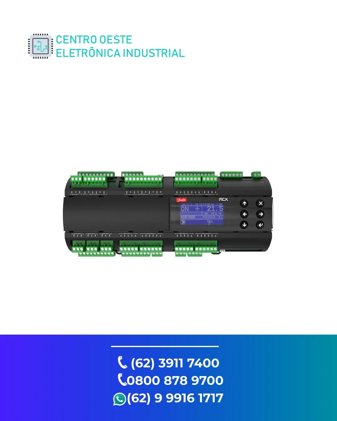 ASSISTÊNCIA TÉCNICA PLC DANFOSS MCX20B GOIANIA