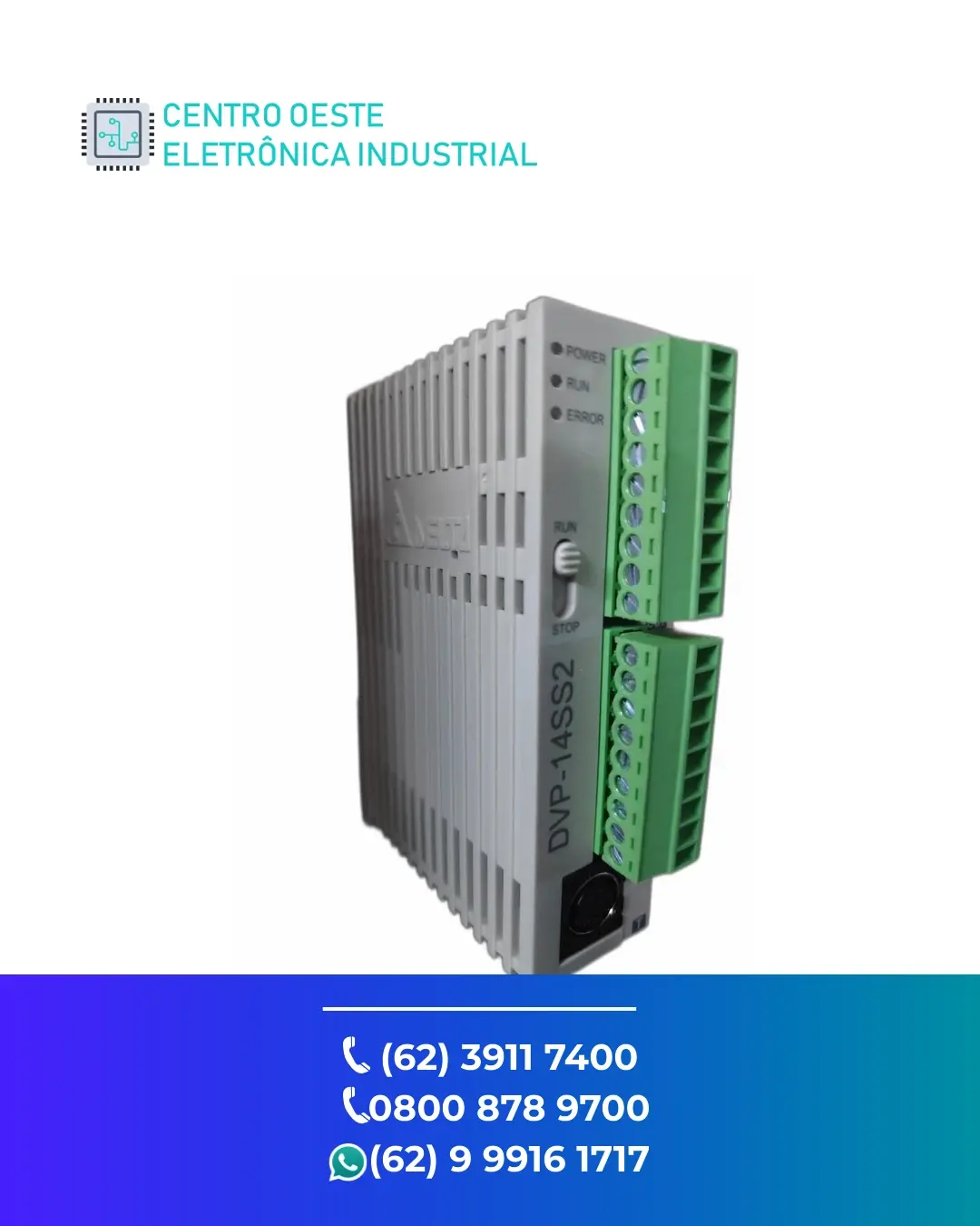 ASSISTÊNCIA TÉCNICA PLC DELTA DVP SS2 BRASIL